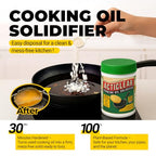 ActiClear Eco-Friendly Cooking Oil Solidifier - Turns Fry Oil into Bio-Waste (22oz)