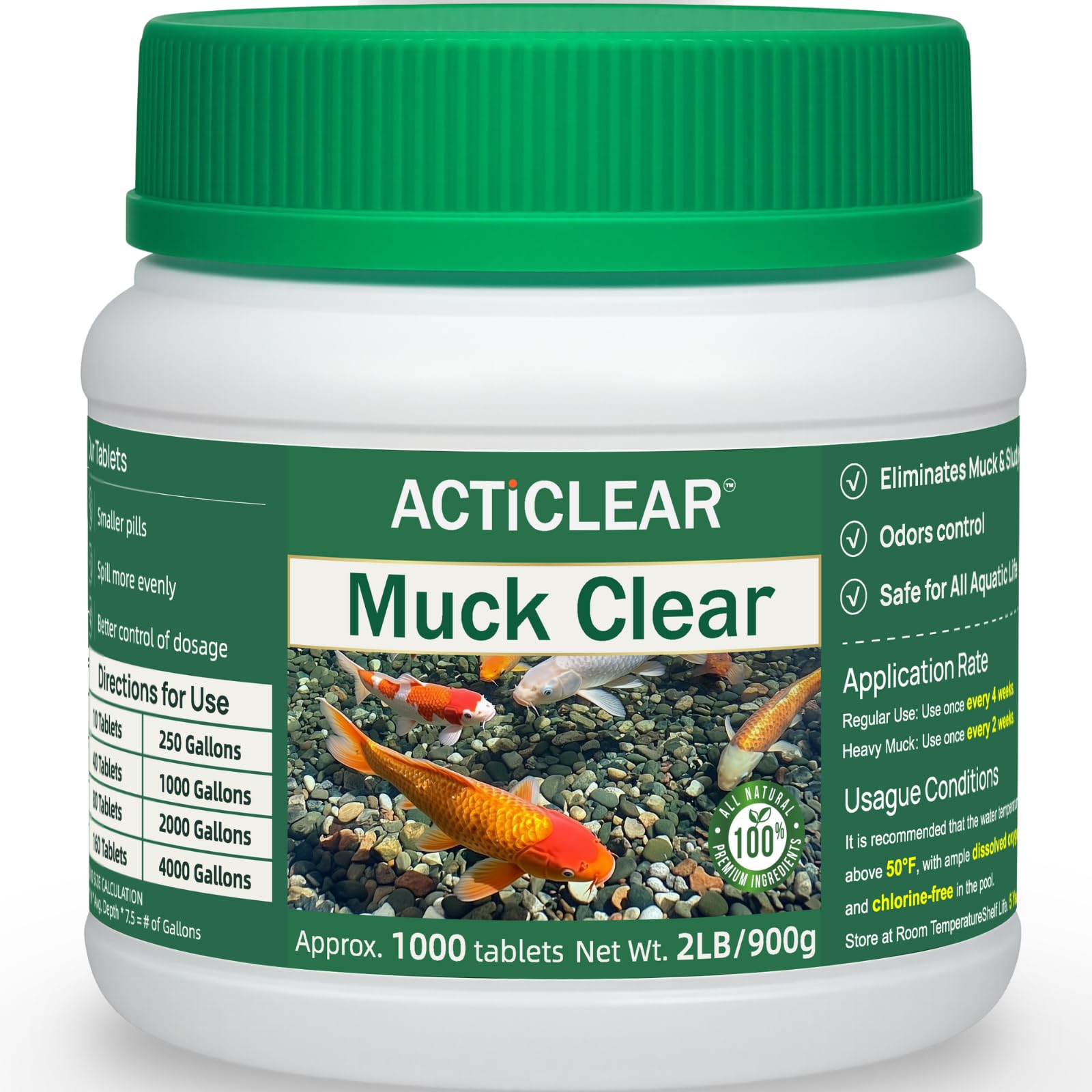 Acticlear Muck Clear – Natural Pond Sludge Treatment