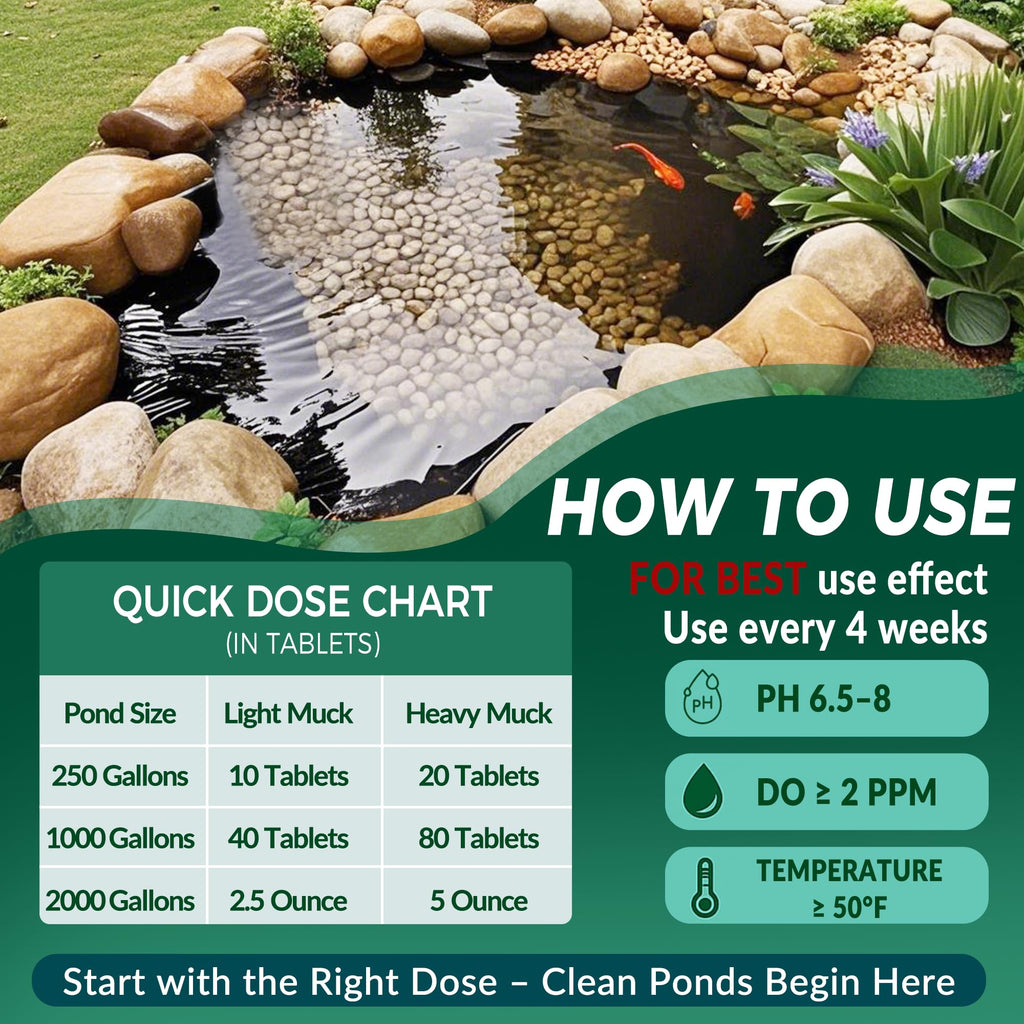 Acticlear Muck Clear – Natural Pond Sludge Treatment