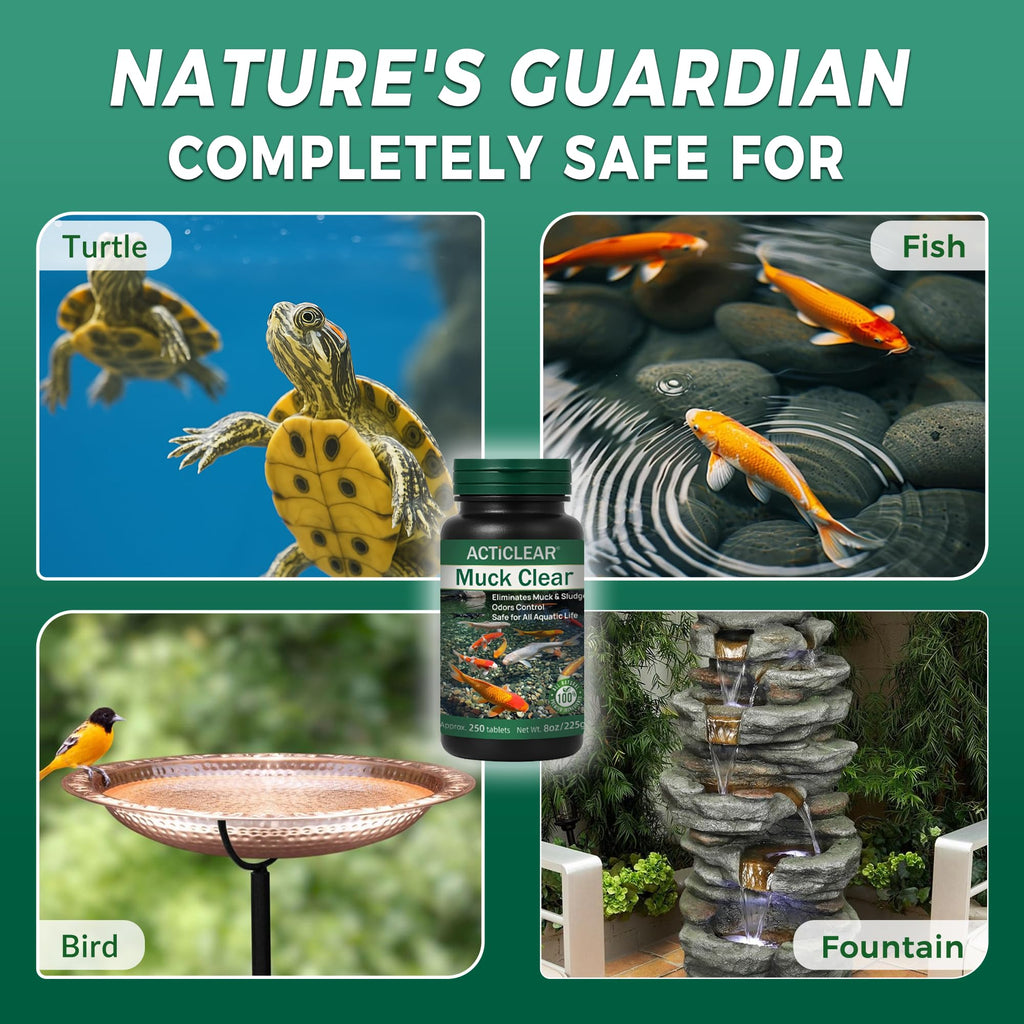 Acticlear Muck Clear – Natural Pond Sludge Treatment