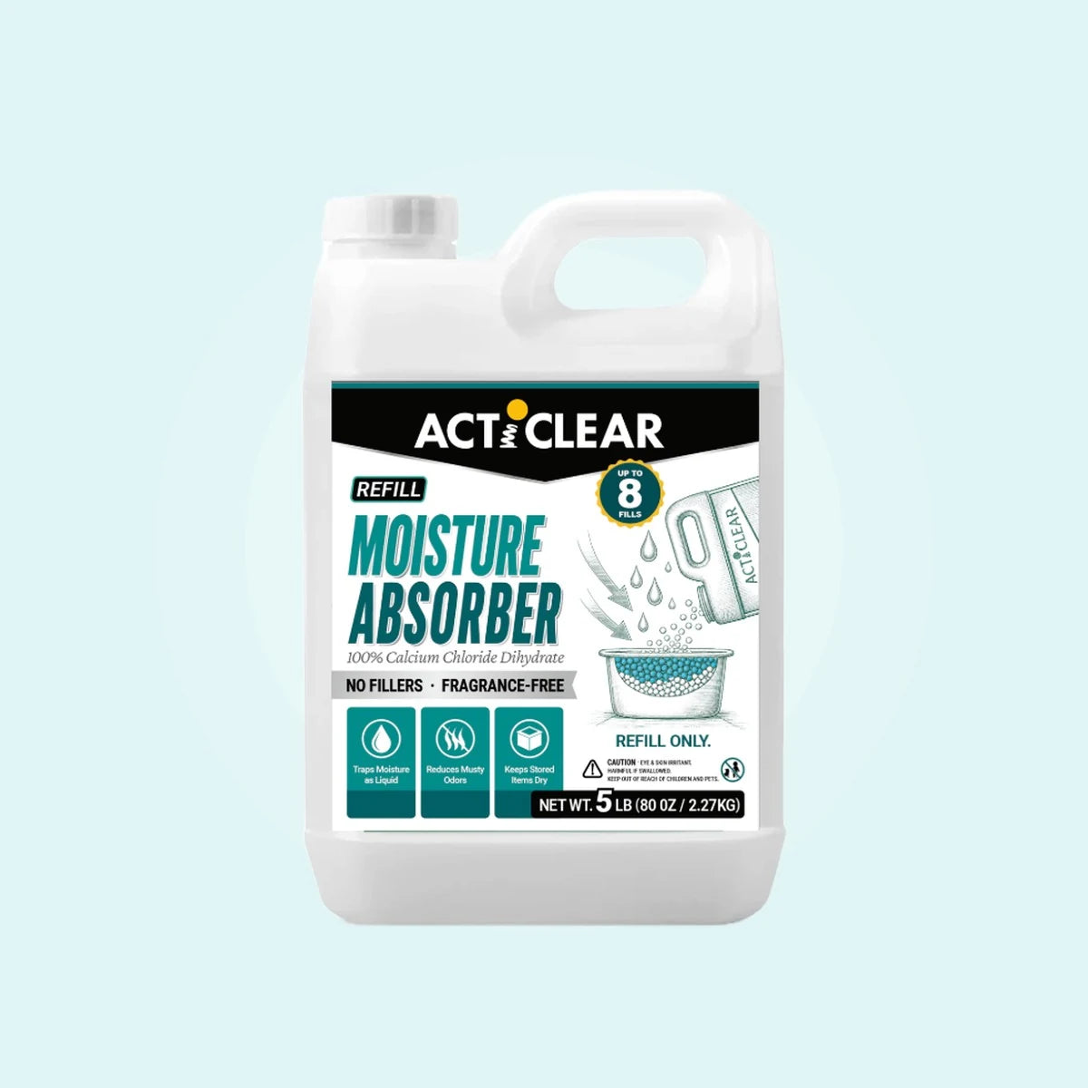 ActiClear Moisture Absorber Refill 5LB jug